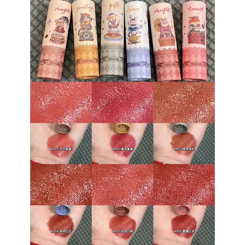 Toorune® Son Môi Chống Thấm Nước Trang Điểm Sân Vườn