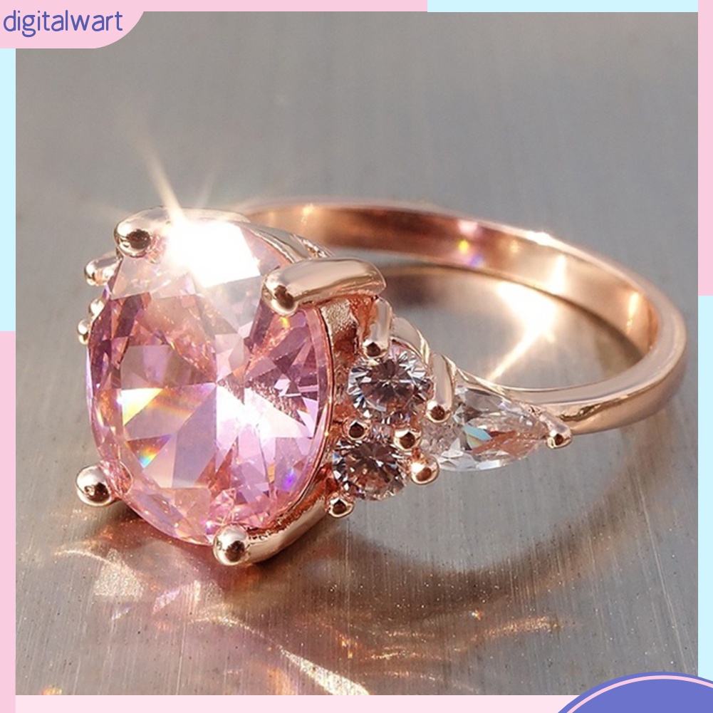 Nhẫn tròn đính đá độc đáo