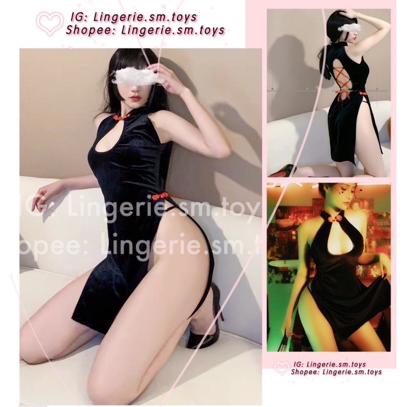 SƯỜN XÁM HỞ LƯNG - ĐAN DÂY CÁCH TÂN GỢI CẢM / COSPLAY SEXY - ME1424