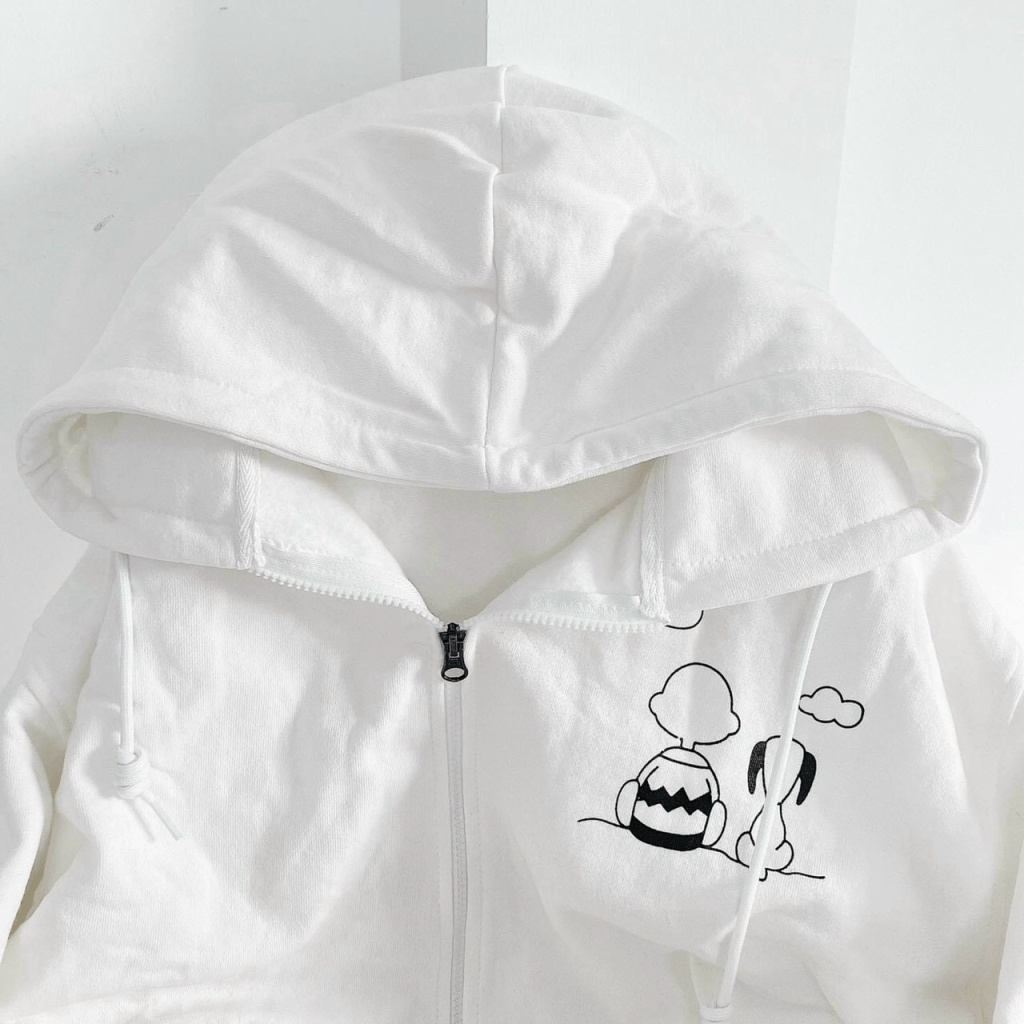 Áo HOODIE &amp; SWEATER Form Rộng Khóa Kéo Chất Nỉ Ngoại Mềm Mịn NEW KSB