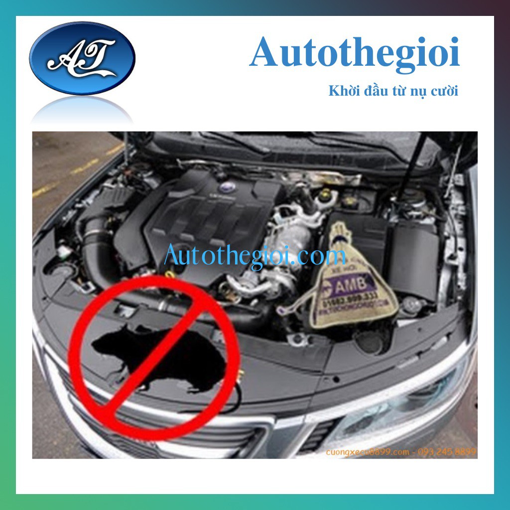 Túi chống chuột ô tô AMB, túi đuổi chuột dùng trên xe hơi AMB - Santocar