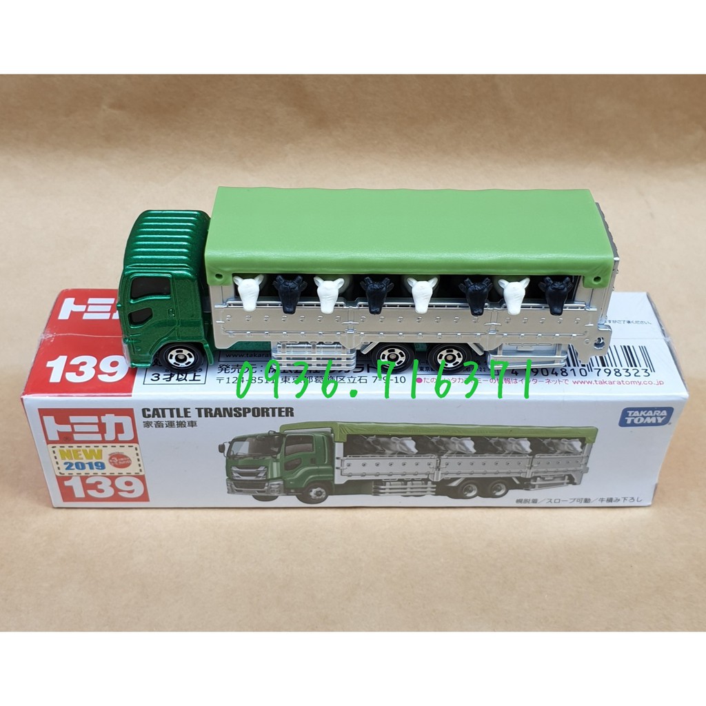 Mô hình xe chở bò tomica Nhật Bản No139