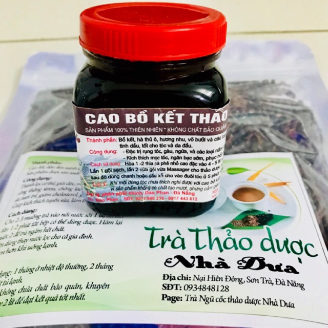 CAO BỒ KẾT THẢO DƯỢC