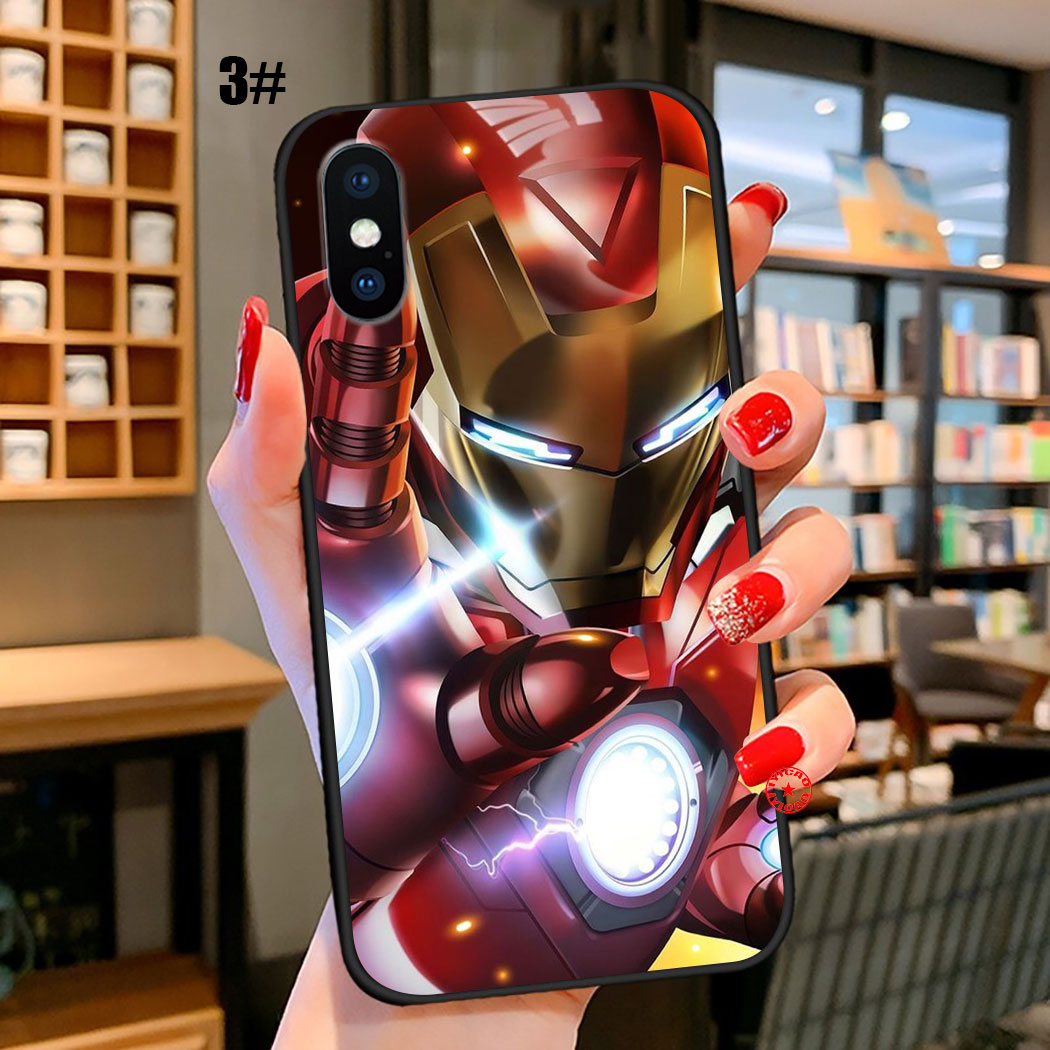 Ốp Điện Thoại Hình Iron Man Xx30 Cho Xiaomi Mi A3 A2 A1 5x 6x Redmi K30 K20 Pro Lite