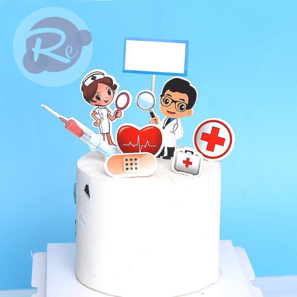 [SIÊU RẺ❤️] – SCG Bác sĩ - Trang trí bánh sinh nhật bánh kem