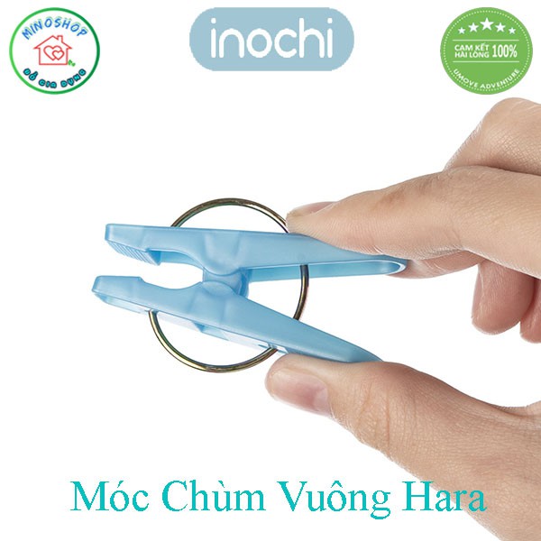 Móc Trùm Vuông Hara Cao Cấp, Móc Quần Áo Sơ Sinh