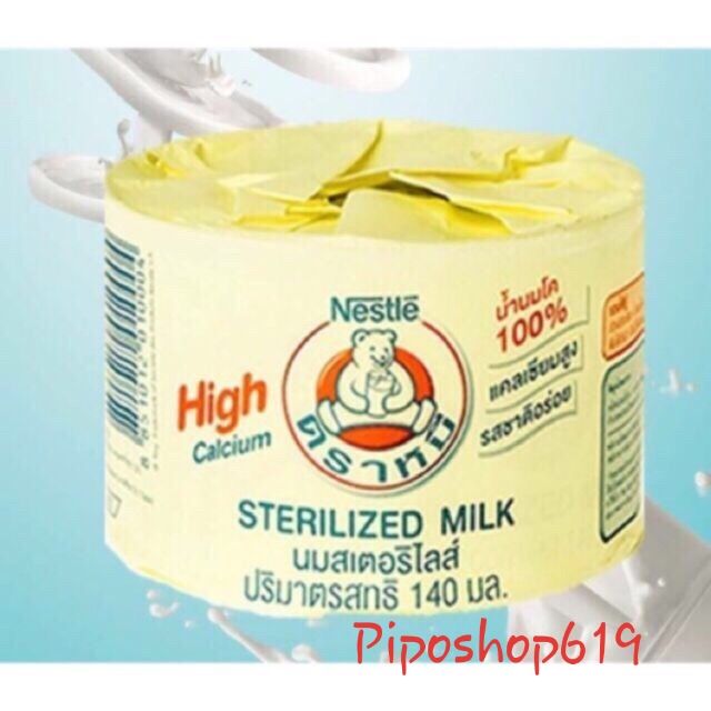 Sữa gấu tăng cân và tăng chiều cao Nestle Thái Lan lon 140ml