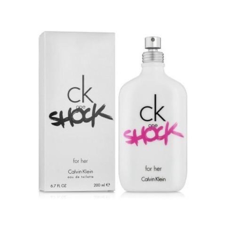 Nước Hoa Calvin Klein 𝐂𝐊 𝐎𝐧𝐞 𝐒𝐡𝐨𝐜𝐤 𝐅𝐨𝐫 𝐇𝐞𝐫 200ML Tester