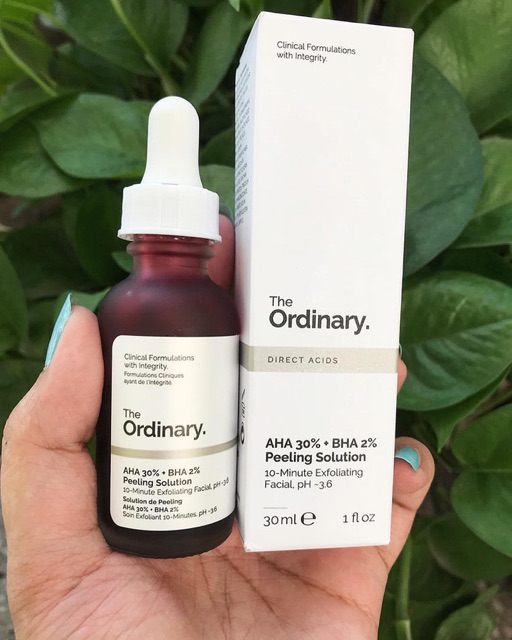 Serum Peel da The Ordinary AHA 30%+BHA 2% Peeling Solution