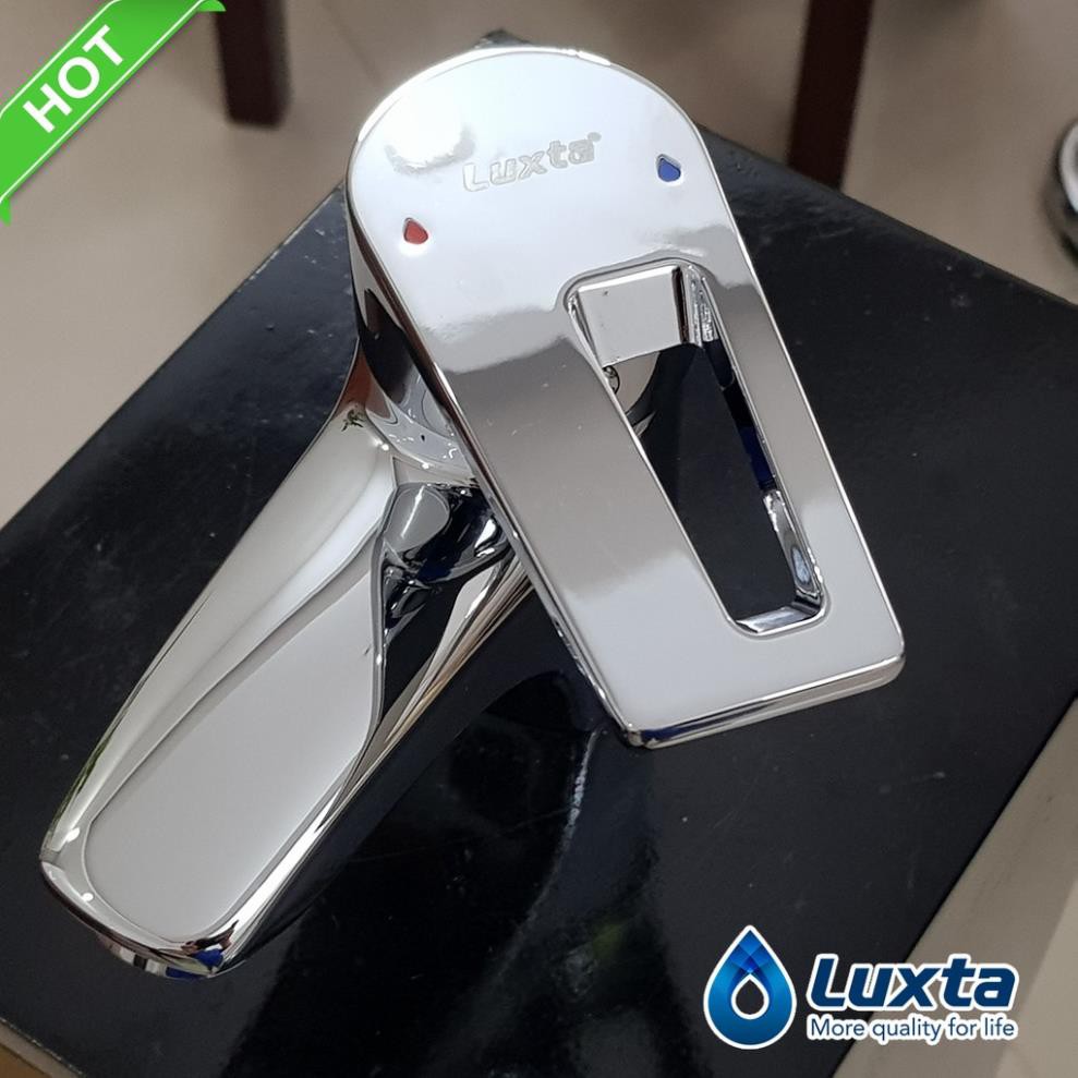 Vòi LAVABO nóng lạnh  Luxta L1203X5 tặng 2 dây cấp, bảo hành 5 năm chính hãng