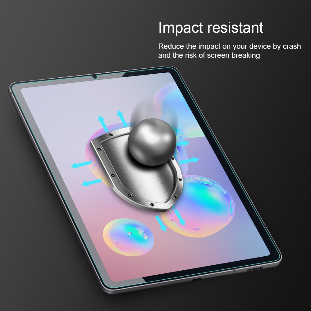 Nillkin For Samsung Galaxy Tab Active Pro/Tab S6/Tab S6 Lite H+ Anti-Explosion High Clear Ultra Thin Tempered Glass Screen Protector Film