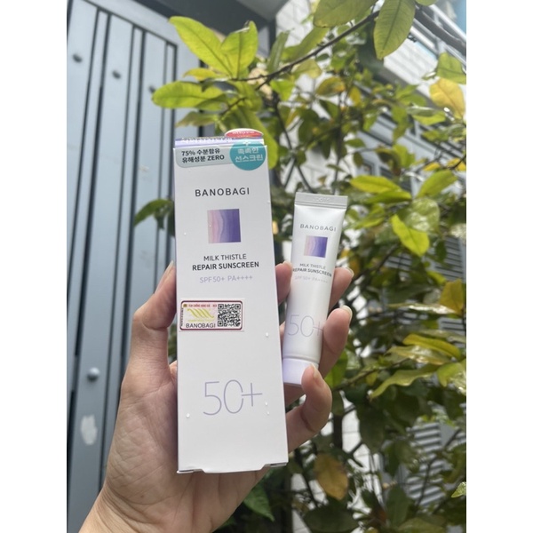 Kem chống nắng Banobagi Milk Thistle Repair Sunscreen SPF50+ PA++++ Hàn Quốc