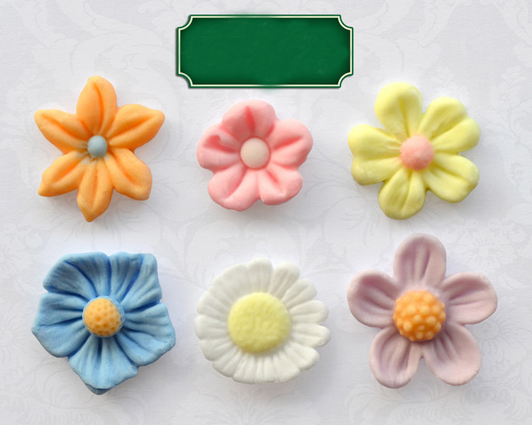 Khuôn silicone tạo hình hoa hồng 3d trang trí bánh