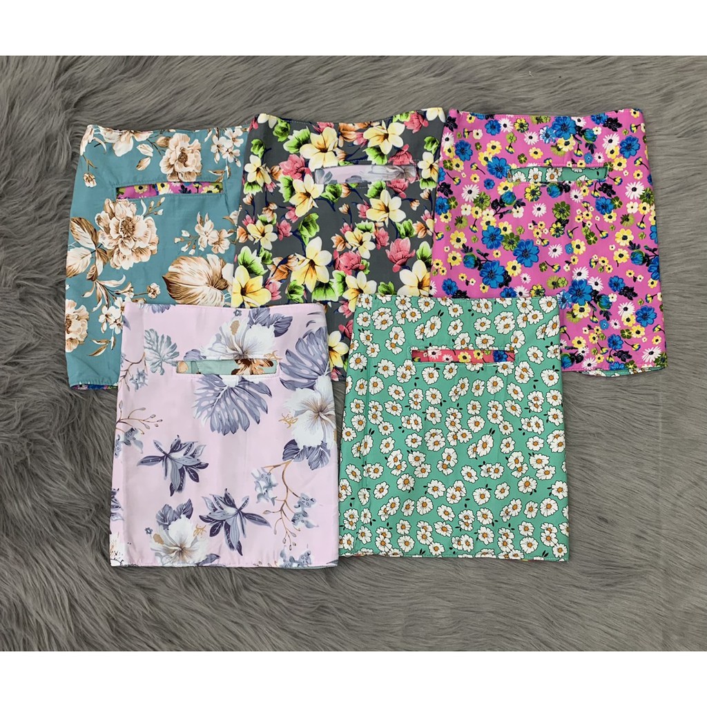 Combo 5 khẩu trang vải ,  ninja chống nắng , choàng lỗ che trán và phía sau ,  vải tole 2 mặt  trước sau , ngẫu nhiên