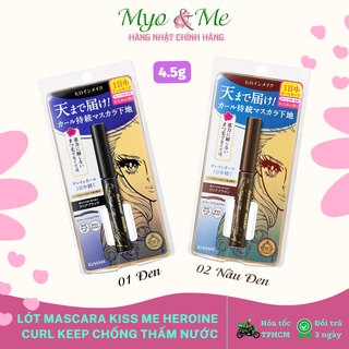 Lót mascara Kiss Me Heroine Make Curl Keep chống thấm nước 4.5g