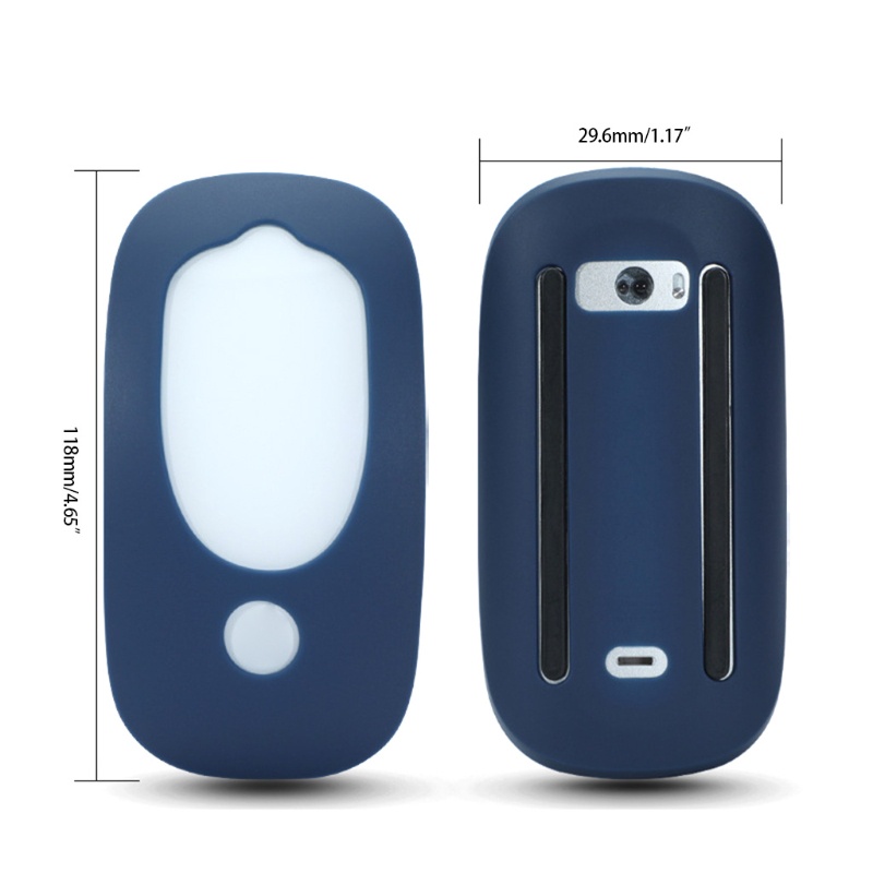 Mojito Soft Silicone Mouse Protective Case Compatible With Magic Mouse 1/2 Gen Accessories Quick Release Anti-scratch Shell Skin Housing Cover