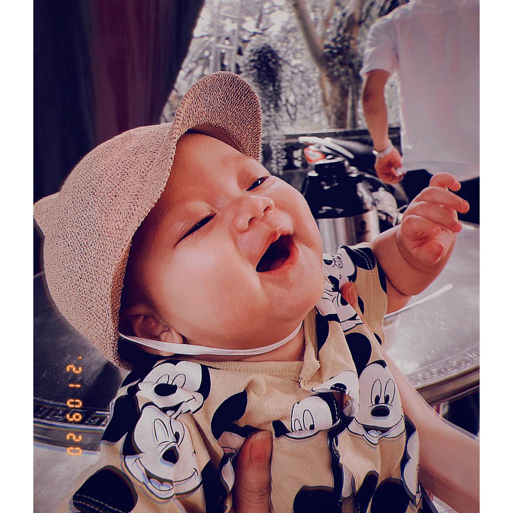 Set bộ công tử babycity cho bé trai chụp hình kèm nơ- mũ tỏi + vương miện thêu tên   6-16kg - shubi kids