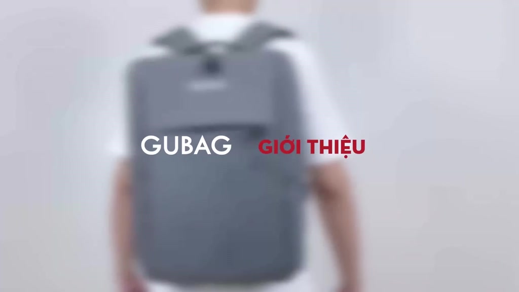 Balo nam đựng laptop GUBAGOR 13 14 15,6 inch, kiểu dáng công sở nhỏ gọn, túi đi làm, đi học cho học sinh nam nữ | BigBuy360 - bigbuy360.vn