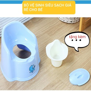 Bô vệ sinh trẻ em siêu sạch giá rẻ, cho bé từ 6 tháng tới 5 tuổi tập đi bồn cầu, đồ dùng trong nhà tắm
