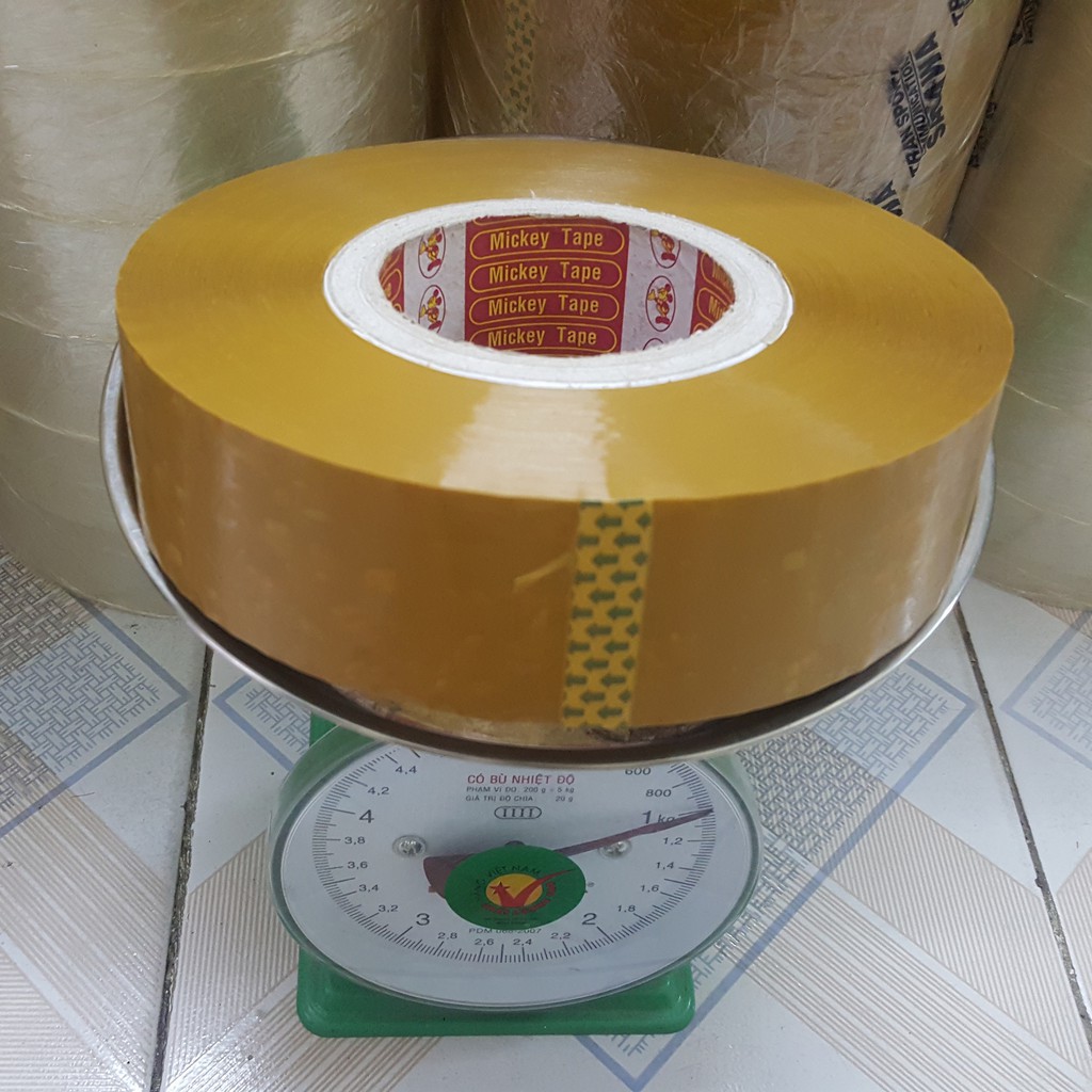 [Lõi mong] Băng dính cuộn 1kg lõi giấy