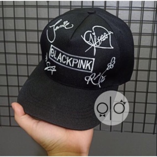[Ảnh thật] Xã kho Nón lưỡi trai Blackpink có chữ ký