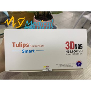 Combo 5 Khẩu trang 3D N95 Tulips (5cái)