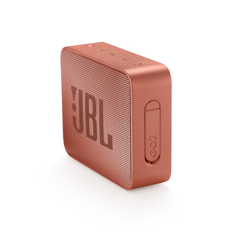 Loa Bluetooth kháng nước JBL GO2 - Màu Hồng Quế - Hàng Chính Hãng PGI - Loa Di Động Nhỏ Gọn - Bass Mạnh - Kháng Nước Nhẹ