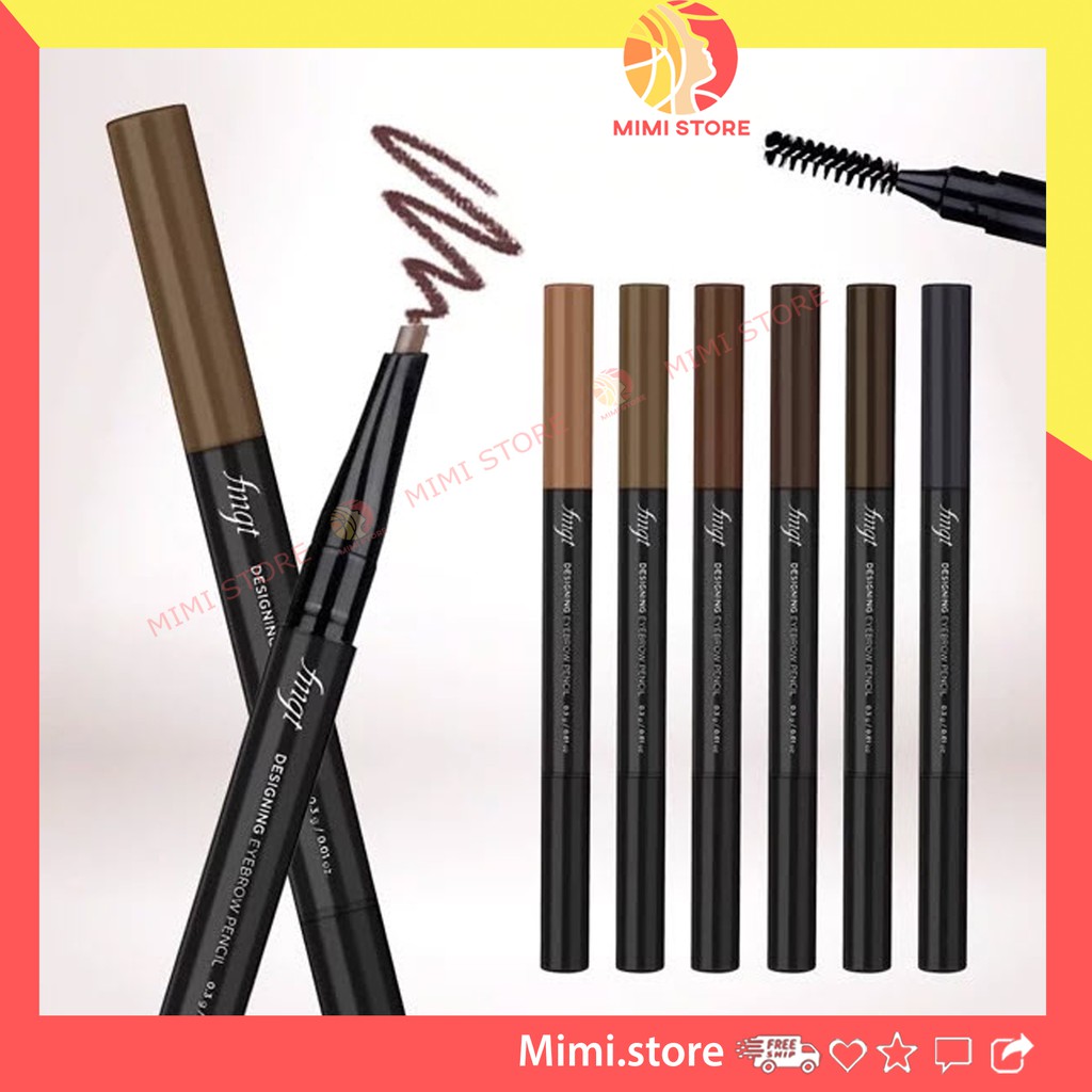 Chì kẻ chân mày hai đầu fmgt designing eyebrow pencil