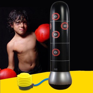 Bao trụ đấm bốc tự cân bằng - kèm bơm