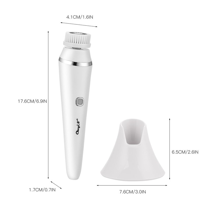 [Mã FMCGMALL - 8% đơn 250K] Máy rửa mặt CkeyiN 4 trong 1 làm sạch sâu không thấm nước | BigBuy360 - bigbuy360.vn