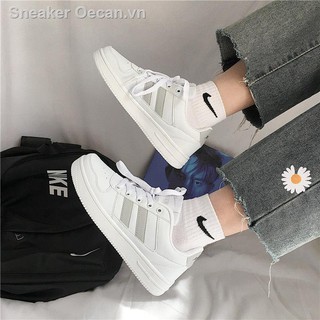 【giày sneaker】❣ins super fire small white shoes women 2020 spring and summer new 100 set student board Korean version ulzzang sports