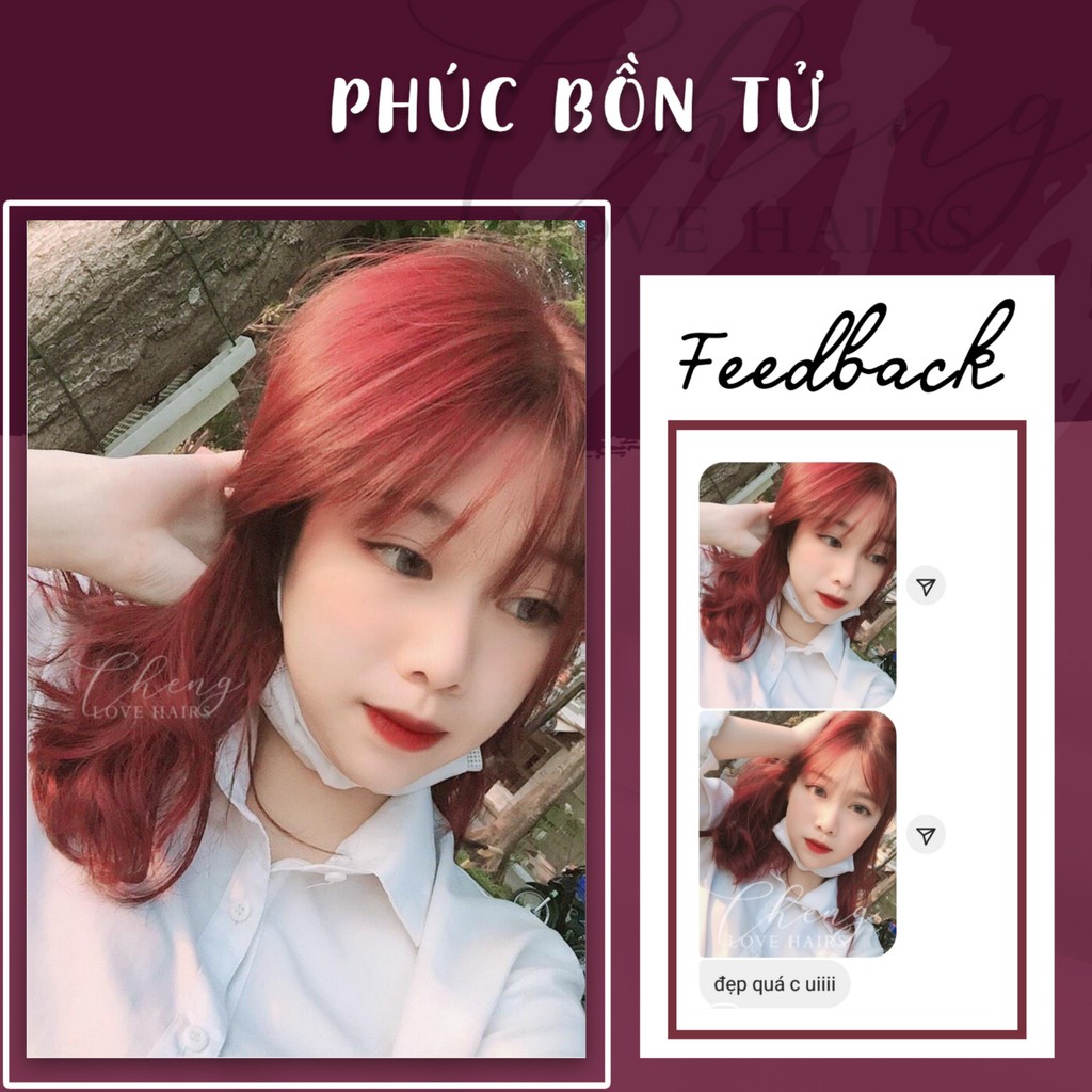 Thuốc Nhuộm Tóc Màu PHÚC BỒN TỬ Không Tẩy | Chenglovehair, Chenglovehairs