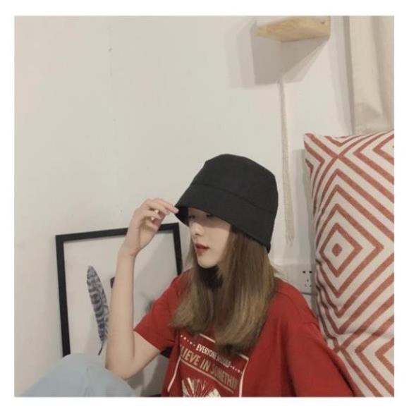 Mũ Bucket Sụp Vành Rộng Chống Nắng Phong Cách Retro Hàn Quốc Mũ Xô Bucket Idol Nam Nữ Unisex Đường Phố Cá Tính Ulzzang