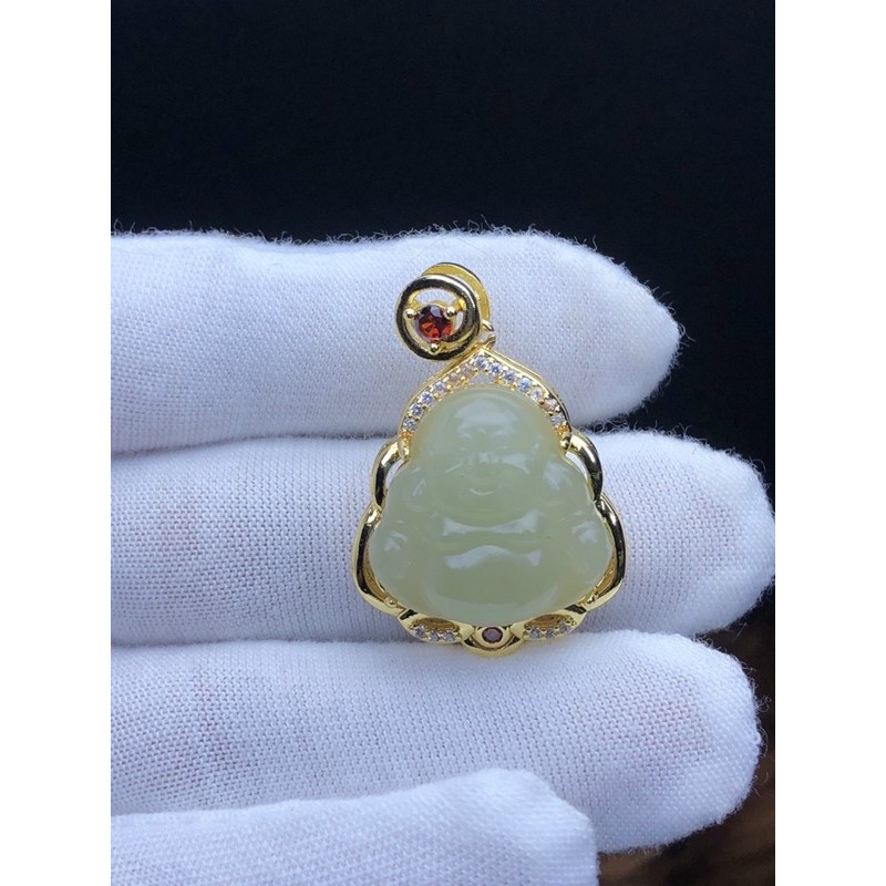 mặt phật di lặc bạch ng.o.c