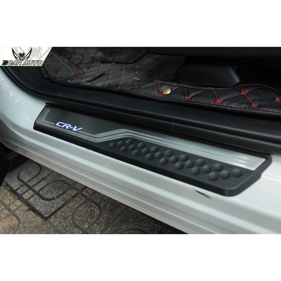 Ốp Bậc Chân Ngoài có đèn led Xe Honda CRV 2018- 2022