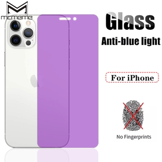 Kính cường lực chống ánh sáng xanh bảo vệ mắt chất lượng cao cho iPhone 12 Mini 11 Pro X Xs Max XR 6 6s 7 8 Plus
