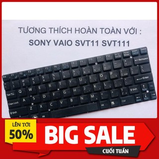 [ Hàng Mới 100% ] Bàn Phím SONY Vaio SVT11 SVT111 Hàng Mới 100%
