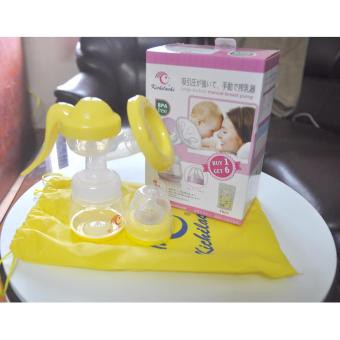 Máy hút sữa cầm tay kichi Nhật Bản - tặng nhiệt kế điện tử và 5 túi sữa