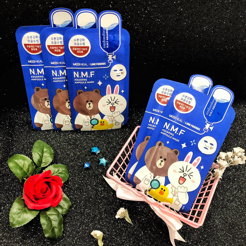 Mặt nạ giấy MEDIHEAL LINE FRIENDS