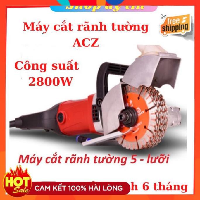 [Hàng tốt] Máy cắt tường tạo rãnh 5 - 7 lưỡi