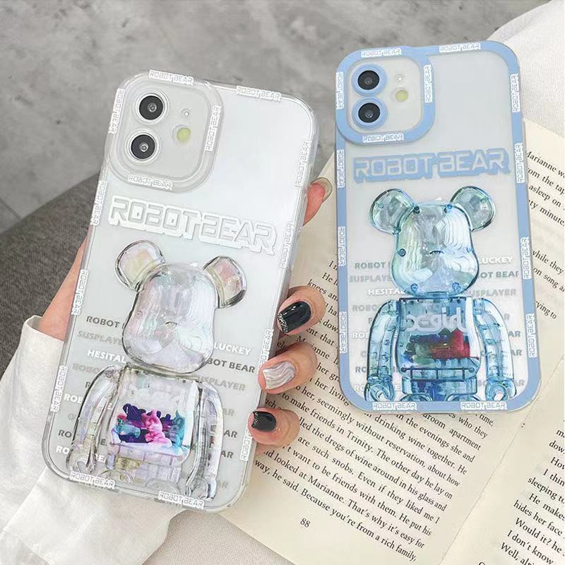 Ốp điện thoại mềm hình gấu cho Iphone 11 Pro Max I11 I7 I8 7plus 8plus Ix Xs Xr Xs Max Se 12 12pro 12 Pro Max