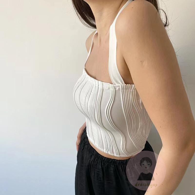 Áo Ba Lỗ Màu Sắc Trơn Thời Trang Mùa Hè Cho Nữ