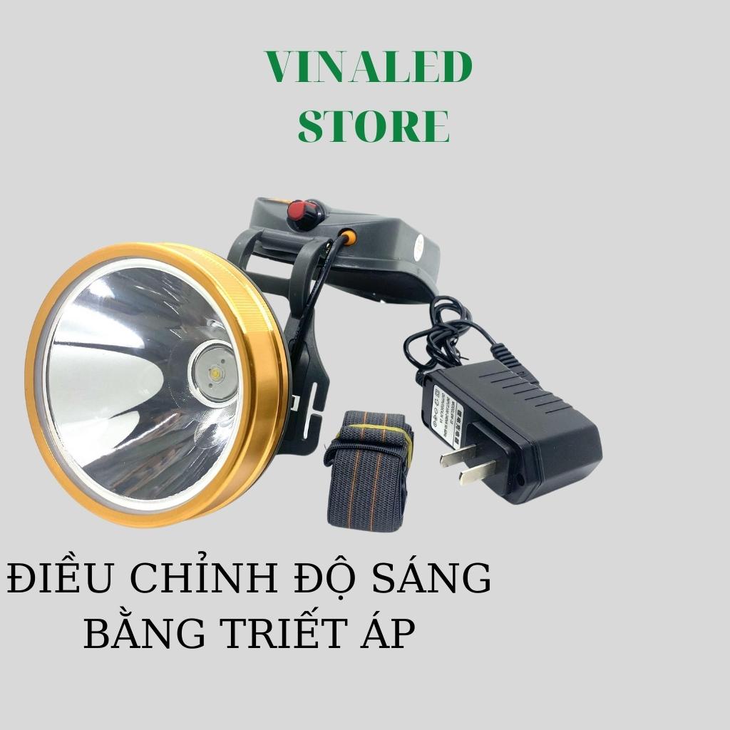 Đèn pin đội đầu siêu sáng điều chỉnh triết áp 1600 công suất 150W chóa 10cm
