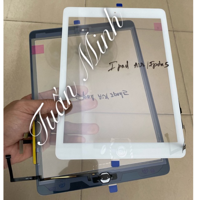 Cảm ứng ipad 5-ipad Air 1-Gen5 liền cáp Home