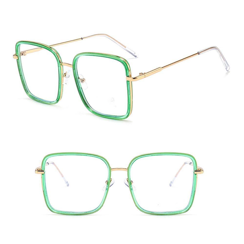 Mắt Kính Chống Tia UV Trong Suốt Gọng Kim Loại Chống Bức Xạ &amp; Ánh Sáng Xanh 1