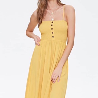 ĐẦM DÂY SMOCKING F21