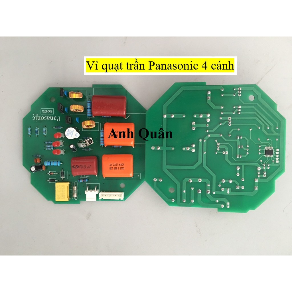 Bo quạt trần Panasonic 4 cánh - Board quạt trần Panasonic 4 cánh ( tặng kèm khiển)