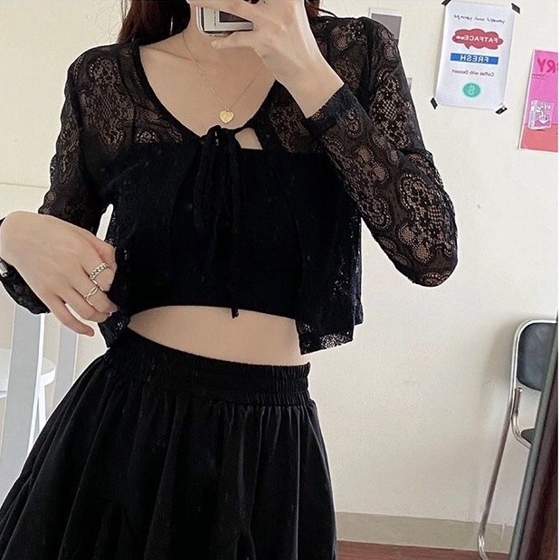 Áo hai dây màu sắc đơn giản quyến rũ cho nữ