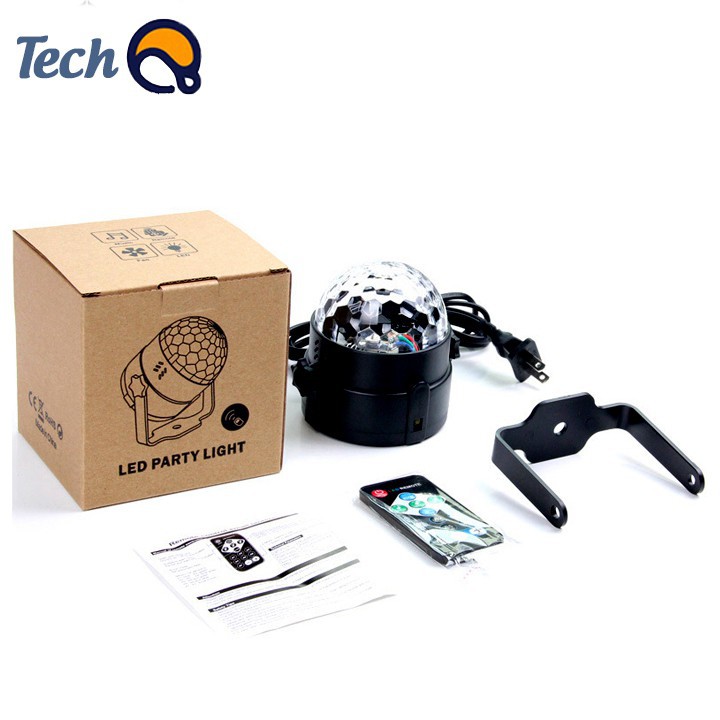 Đèn nháy theo nhạc led cầu mini, đèn bar chớp nhiều màu đẳng cấp có điều khiển từ xa