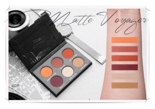 Phấn mắt Zoeva Matte Eyeshadow Palette (Travel size)